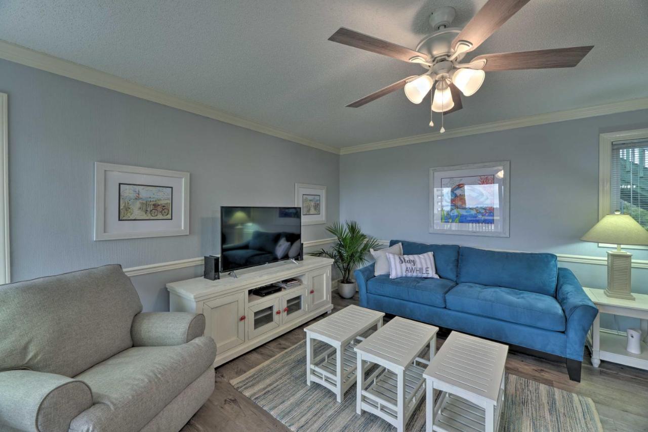 Bright Emerald Isle Condo With Private Beach Access! Dış mekan fotoğraf